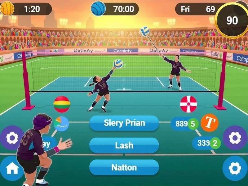Volley Glory India Game Screenshot